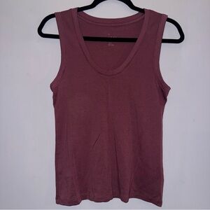 A New Day Women's Slim Fit Tank Top size large purple